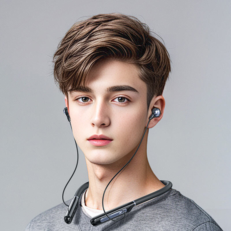 Casti Bluetooth sport cu display LED Acefast N5, 200mAh, IPX4