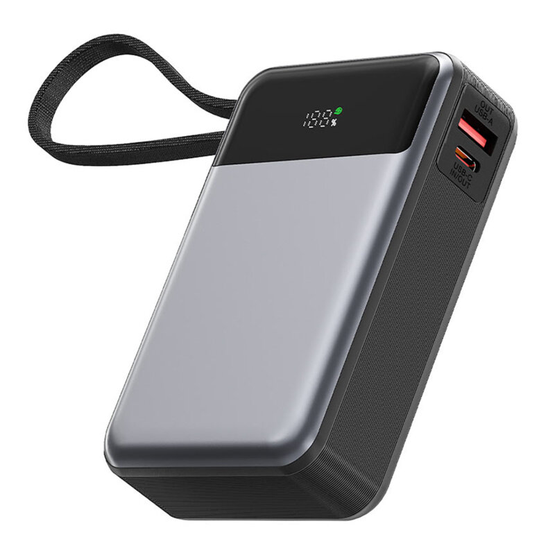 Power bank 20000mAh, cablu Type-C, PD65W Acefast M21-20000