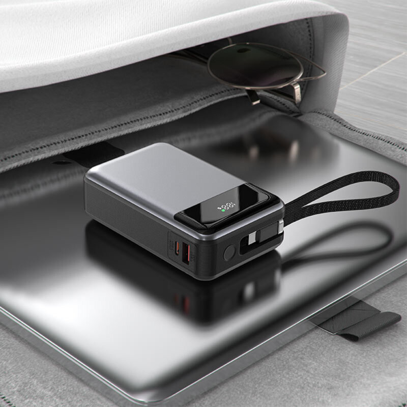 Power bank 20000mAh, cablu Type-C, PD65W Acefast M21-20000