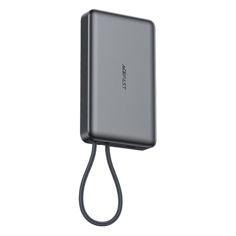 Power bank 10000mAh cu cablu integrat, PD20W Acefast M18-20000