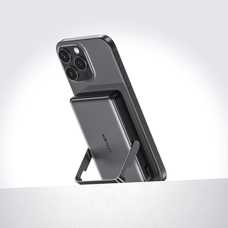 Power bank MagSafe 10000mAh cu suport, 22.5W Acefast M17-10000