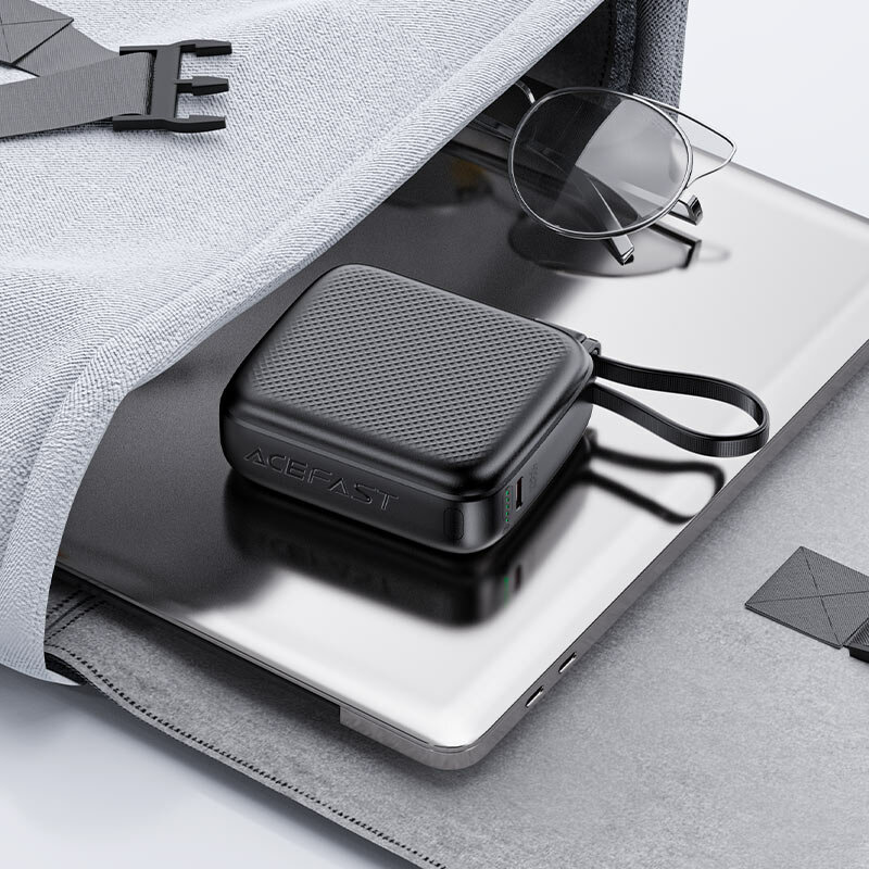 Power bank 10000mAh cu cablu Type-C, PD20W Acefast M15-10000