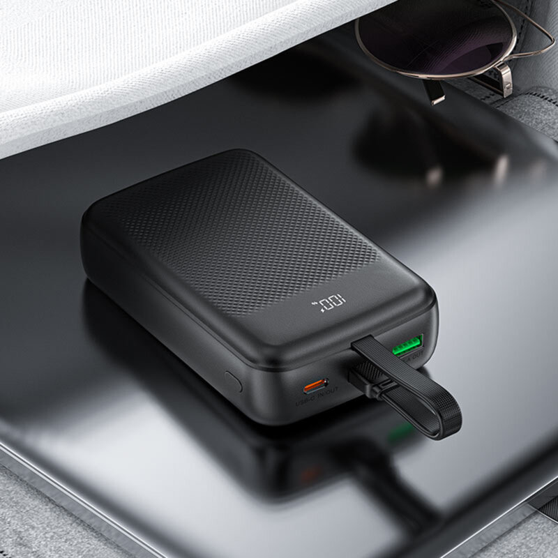 Power bank 20000mAh cu cablu tip C, PD22.5W Acefast M14-20000