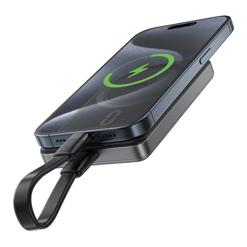 Power bank MagSafe 10000mAh ultra-thin, PD20W Acefast M12-10000