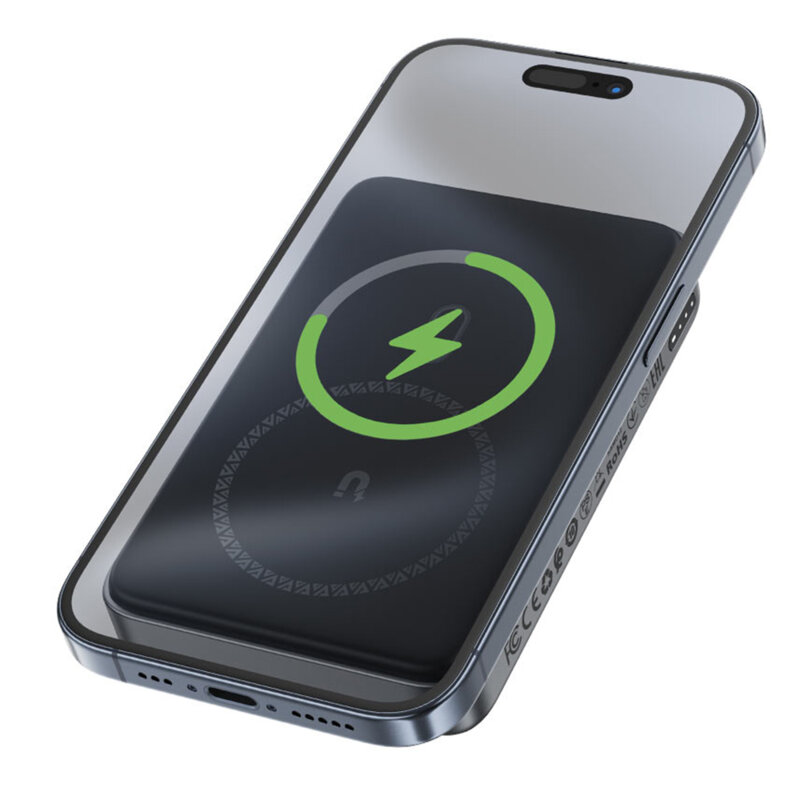 Power bank MagSafe 10000mAh cu cablu tip C, 30W Acefast M10-10000