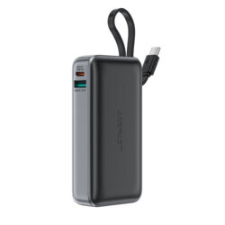 Power bank cu cablu tip C, display, 10000mAh, 30W Acefast M7-10000