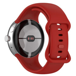 Curea Google Pixel Watch 2 Techsuit, bordo, W031