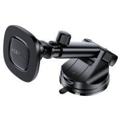 Suport auto telefon magnetic pentru bord Acefast, D45, negru
