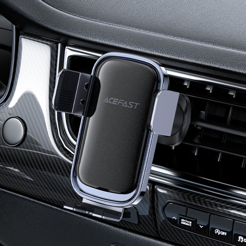 Suport auto cu incarcare solara, 300mAh Acefast, D39, negru