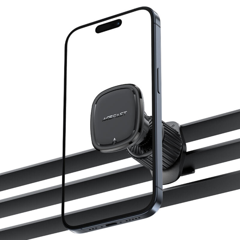 Suport auto magnetic pentru telefon Acefast, D34, negru