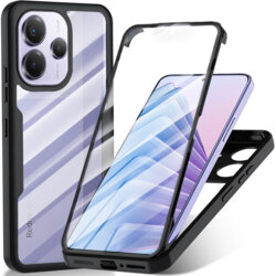 Husa 360° Xiaomi Redmi Note 14 5G Techsuit ColorVerse, negru