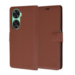 Husa Huawei nova 12 SE Techsuit Leather Folio, maro
