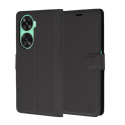 Husa Huawei nova 12 SE Techsuit Leather Folio, negru
