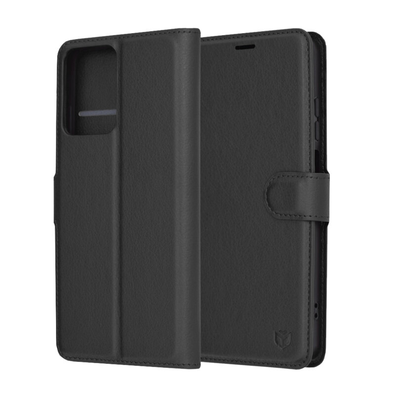 Husa Motorola Moto G04s Techsuit Leather Folio, negru