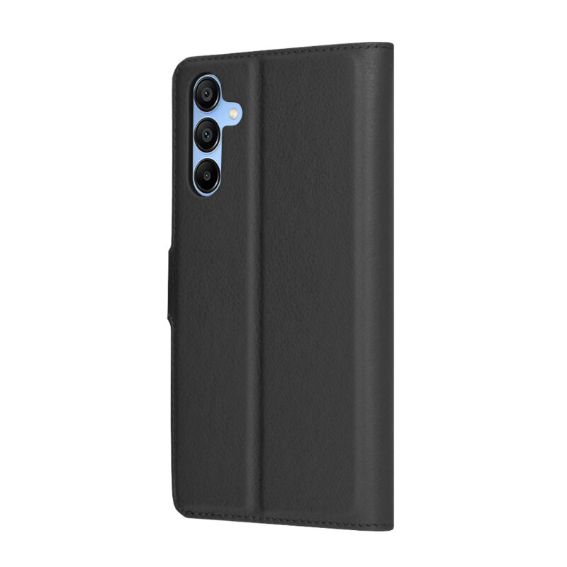 Husa Samsung Galaxy A15 5G Techsuit Leather Folio, negru