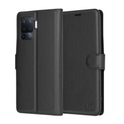 Husa Oppo Reno5 Lite Techsuit Leather Folio, negru