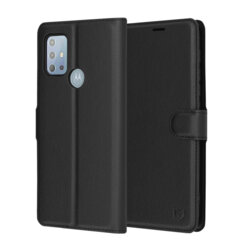 Husa Motorola Moto G20 Techsuit Leather Folio, negru