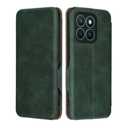 Husa 360° Honor X8c Techsuit Safe Wallet Plus, verde
