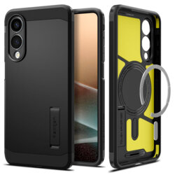 Husa Samsung Galaxy S25 Edge Spigen Tough Armor MagSafe, negru