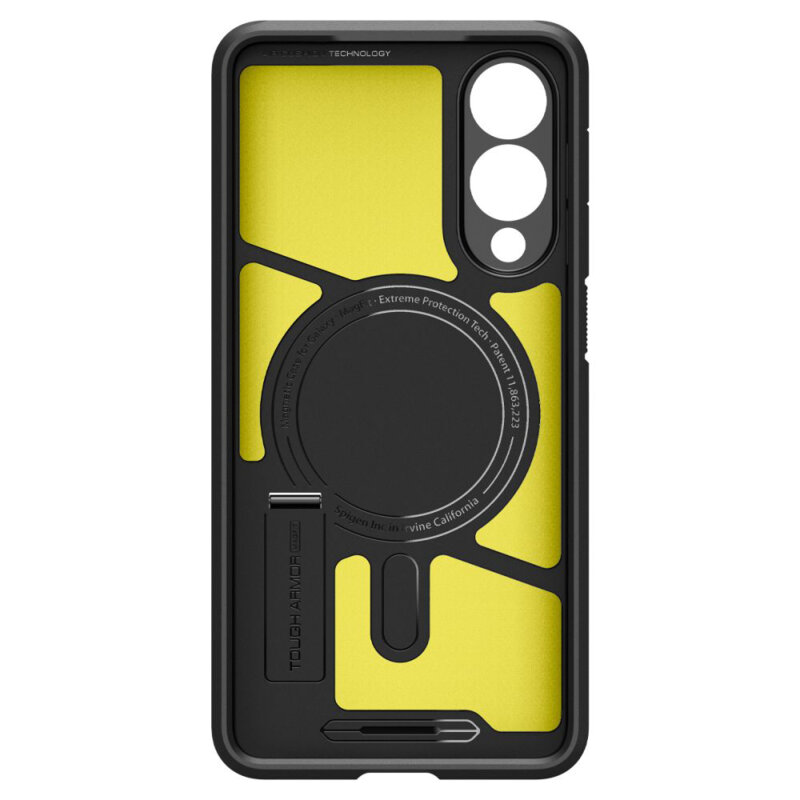Husa Samsung Galaxy S25 Edge Spigen Tough Armor MagSafe, negru