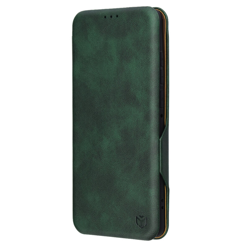 Husa 360° Motorola Edge 60 Techsuit Safe Wallet Plus, verde