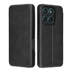 Husa 360° Motorola Edge 60 Fusion Techsuit Safe Wallet Plus, negru