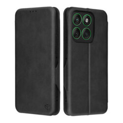 Husa 360° Motorola Edge 60 Techsuit Safe Wallet Plus, negru