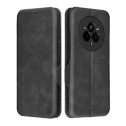 Husa 360° Realme 14 Pro Techsuit Safe Wallet Plus, negru