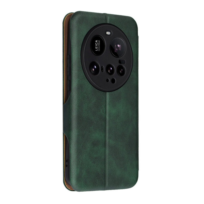 Husa 360° Xiaomi 15 Ultra Techsuit Safe Wallet Plus, verde