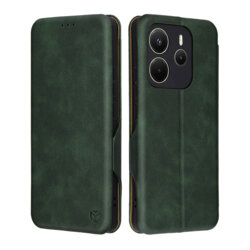 Husa 360° Xiaomi Redmi Note 14 4G (Standard) Techsuit Safe Wallet Plus, verde