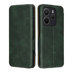 Husa 360° Xiaomi Redmi Note 14 4G (Regional) Techsuit Safe Wallet Plus, verde