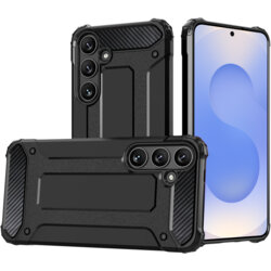 Husa Samsung Galaxy S25 Plus Techsuit Hybrid Armor, negru