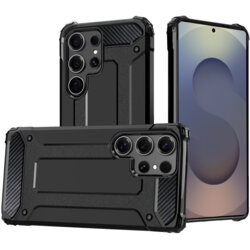 Husa Samsung Galaxy S25 Ultra Techsuit Hybrid Armor, negru