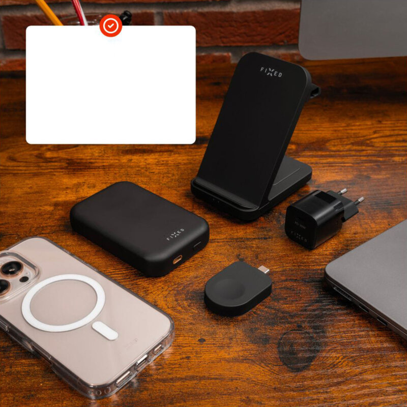 Incarcator wireless ceas Apple Fixed, Powerstation Uni, FIXDW-AWAP-BK