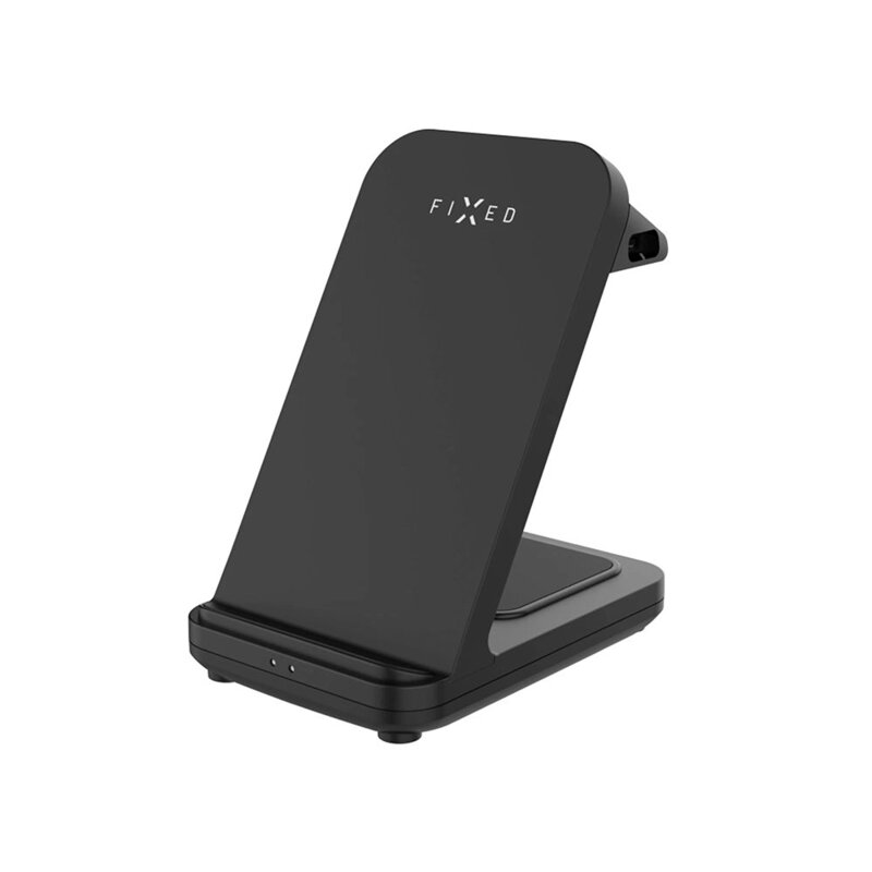 Statie de incarcare wireless Fixed 20W, negru, FIXPOS-U-BK