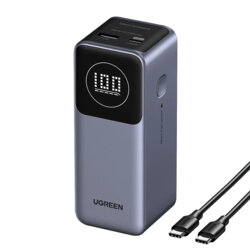 Baterie externa Fast Charging 100W, 12000mAh, Ugreen, gri, 35526B