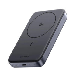 Power bank wireless 15W, 10000mAh, PD30W Ugreen, gri, 45763