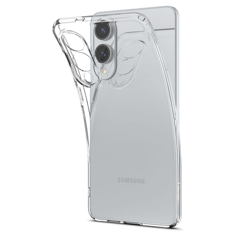 Husa Samsung Galaxy S25 Edge Spigen Liquid Crystal, transparenta