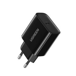 Incarcator retea tip C Quick Charge Ugreen, 10191, 20W, negru