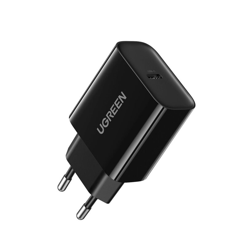 Incarcator retea tip C Quick Charge Ugreen, 10191, 20W, negru