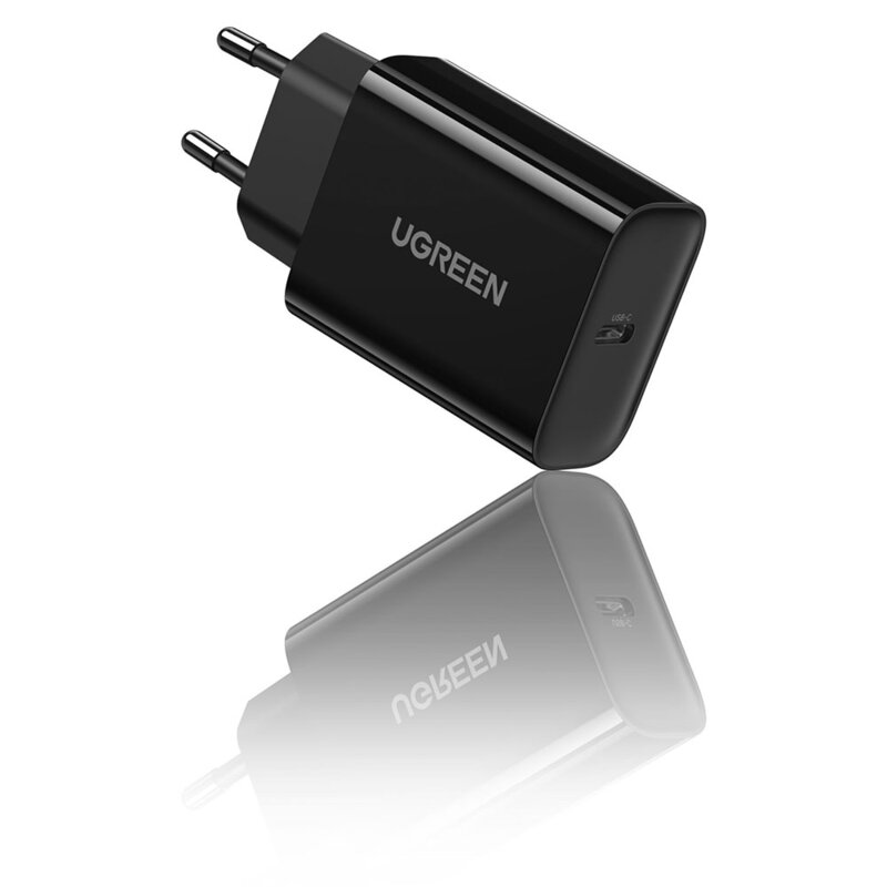 Incarcator retea tip C Quick Charge Ugreen, 10191, 20W, negru