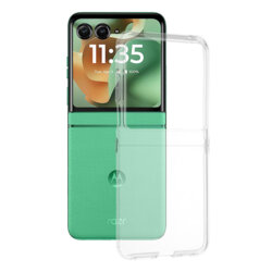 Husa Motorola Razr 60 Techsuit Clear Silicone, transparenta