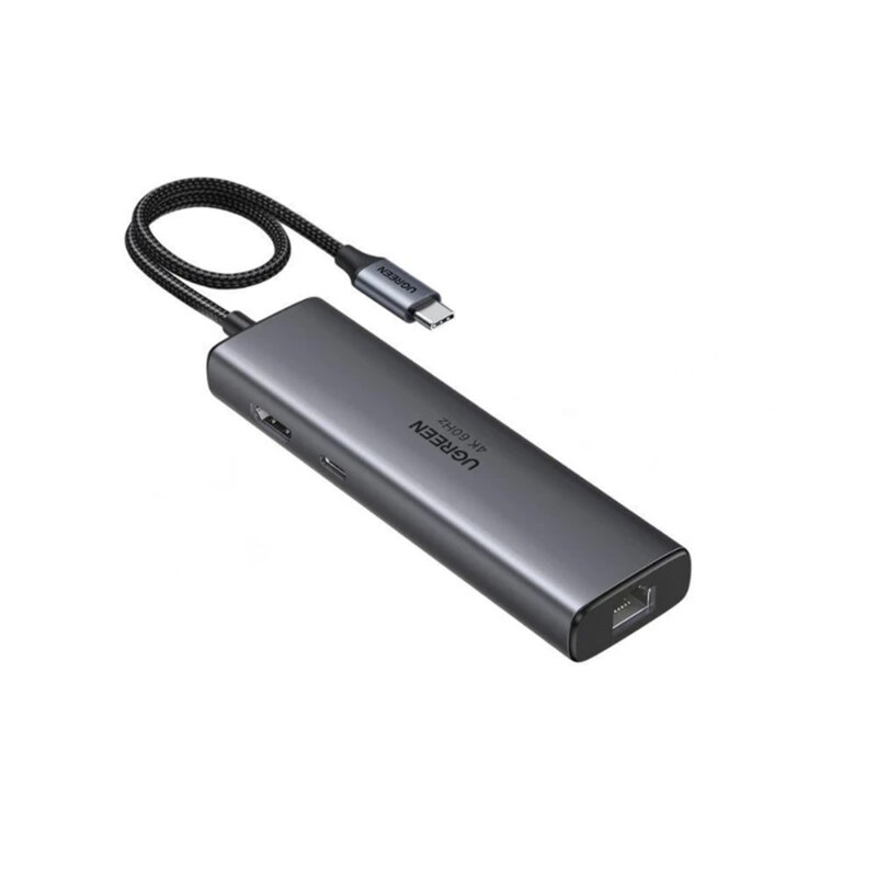 HUB USB-C la 2x USB3.2, 2x Type-C, HDMI, RJ45 Ugreen, 45000