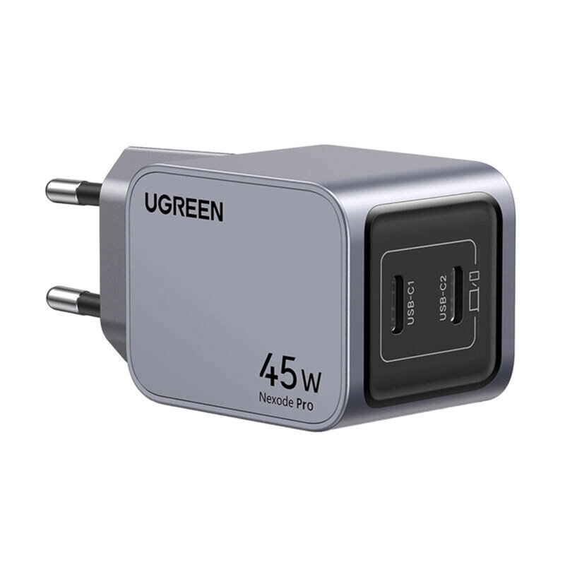 Incarcator priza Type-C Fast Charge Ugreen, 45W, gri, 35008
