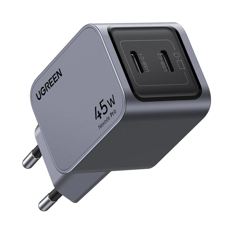 Incarcator priza Type-C Fast Charge Ugreen, 45W, gri, 35008