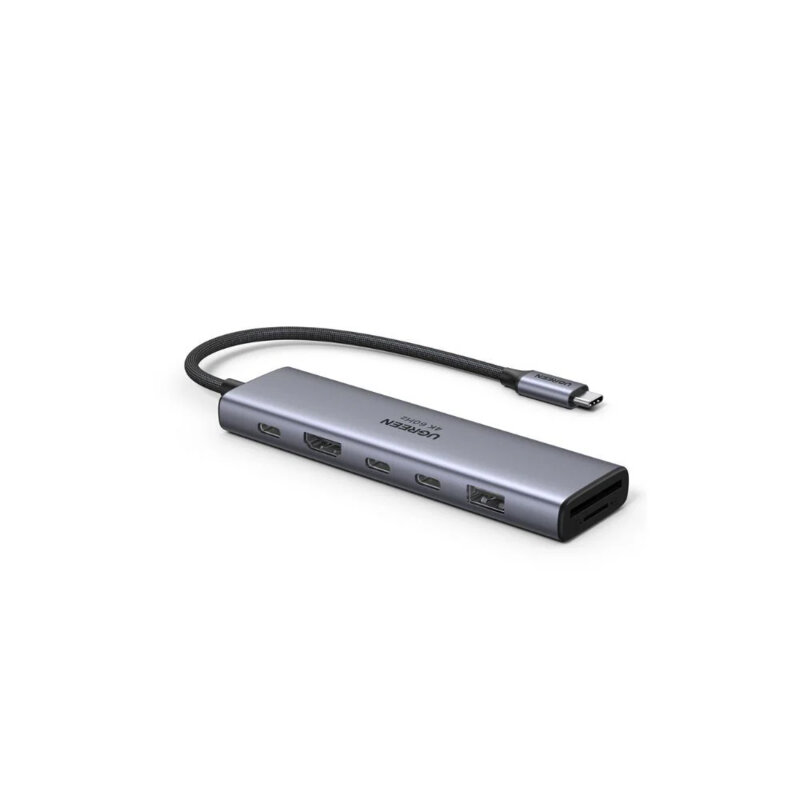 Hub USB-C la 3x USB-C, 1x USB-A, 1x HDMI, SD/TF Card Ugreen, 45521