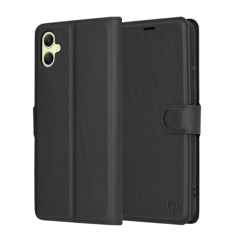 Husa Samsung Galaxy A05 Techsuit Leather Folio, negru