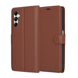 Husa Samsung Galaxy A05s Techsuit Leather Folio, maro