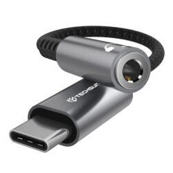 Adaptor audio premium Type-C Techsuit SonicPiX AC14, 0.1m