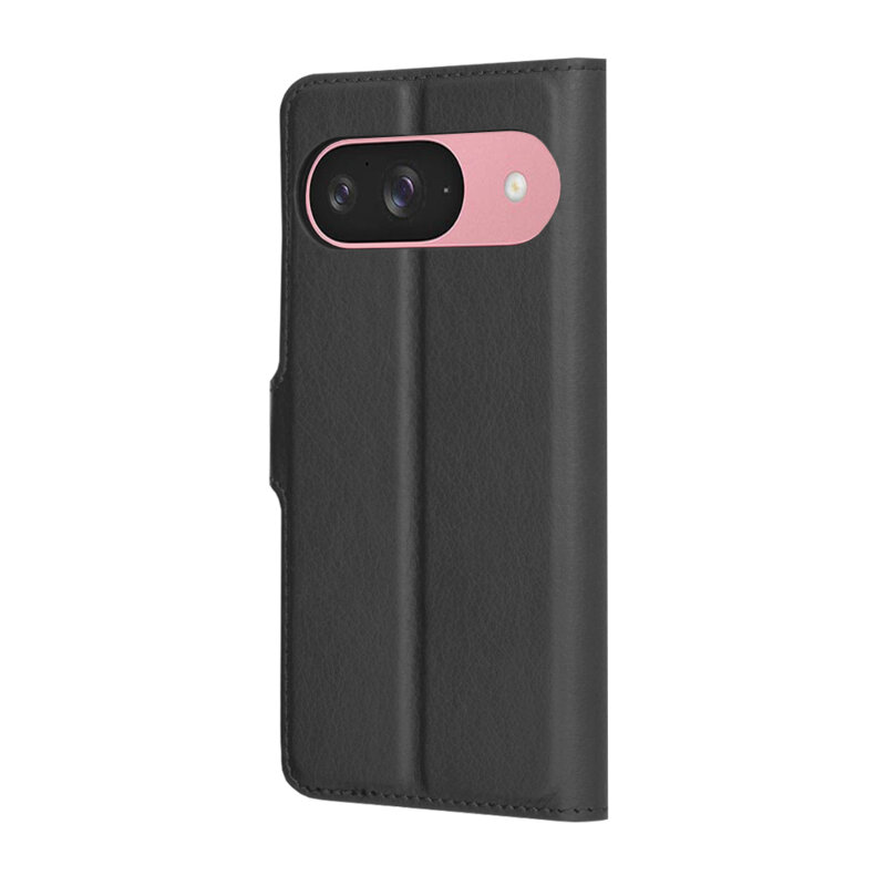 Husa Google Pixel 9 Techsuit Leather Folio, negru